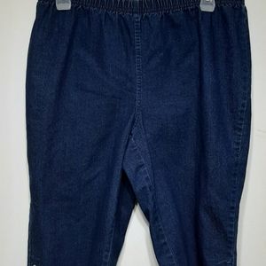 Just My Size Denim Capris 18W/20W (2X)